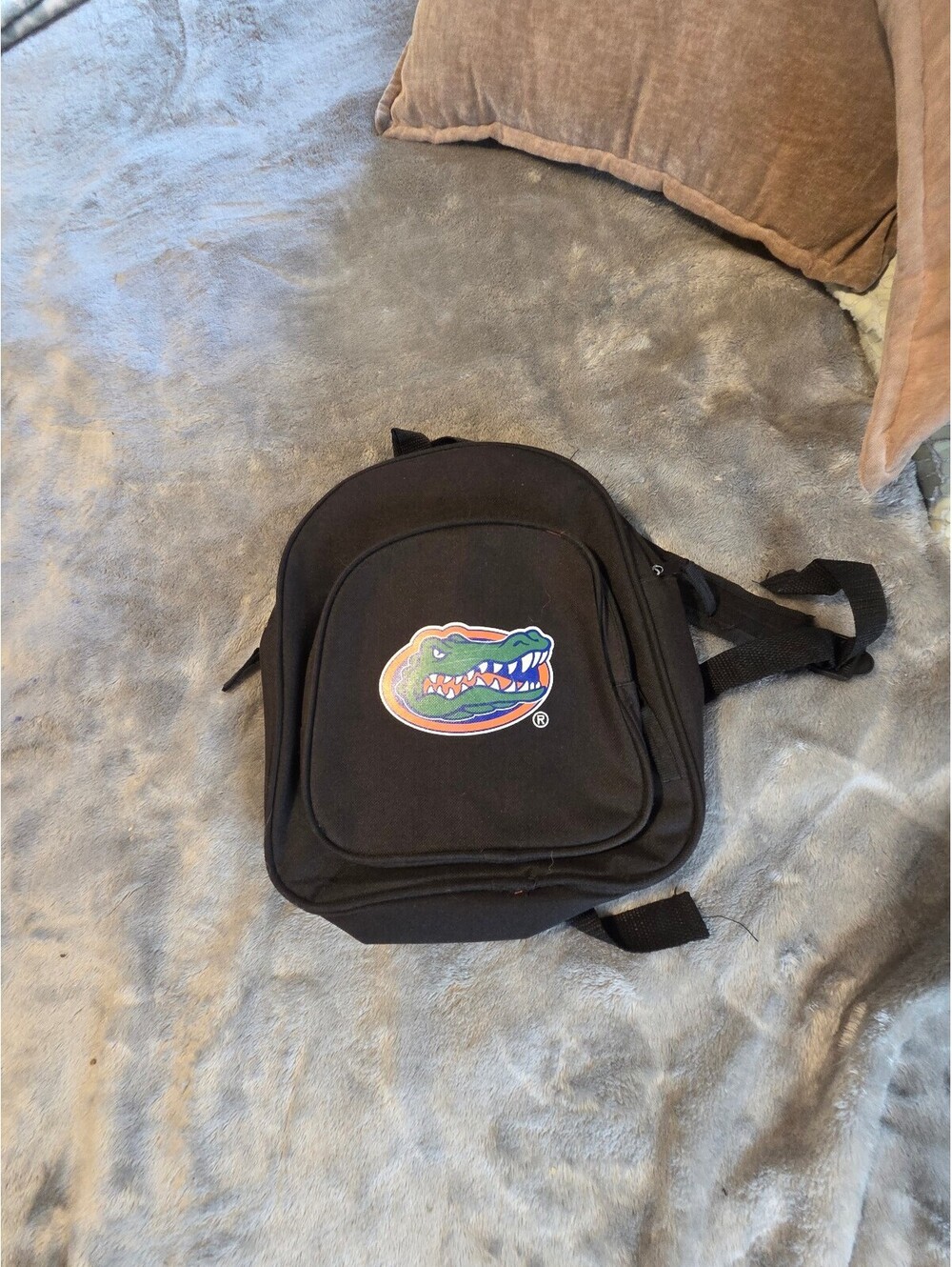 Florida Gators Black Mini Backpack with Logo